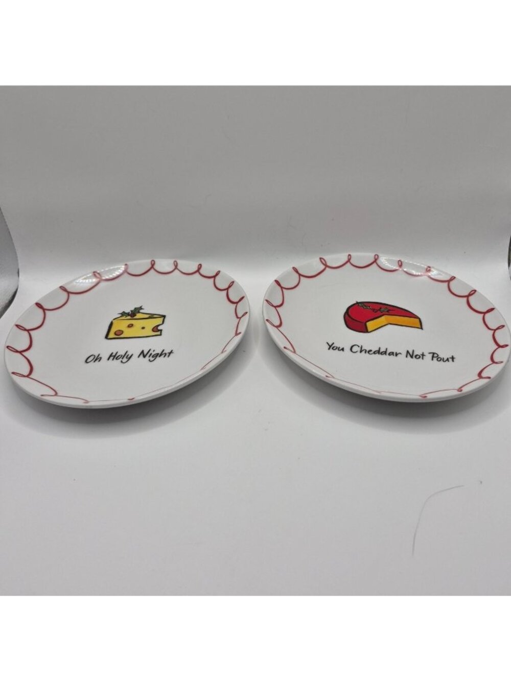 Whimsy Ware Christmas Collection Cheeses of Nazareth Jill Seale 6.5" Diameter